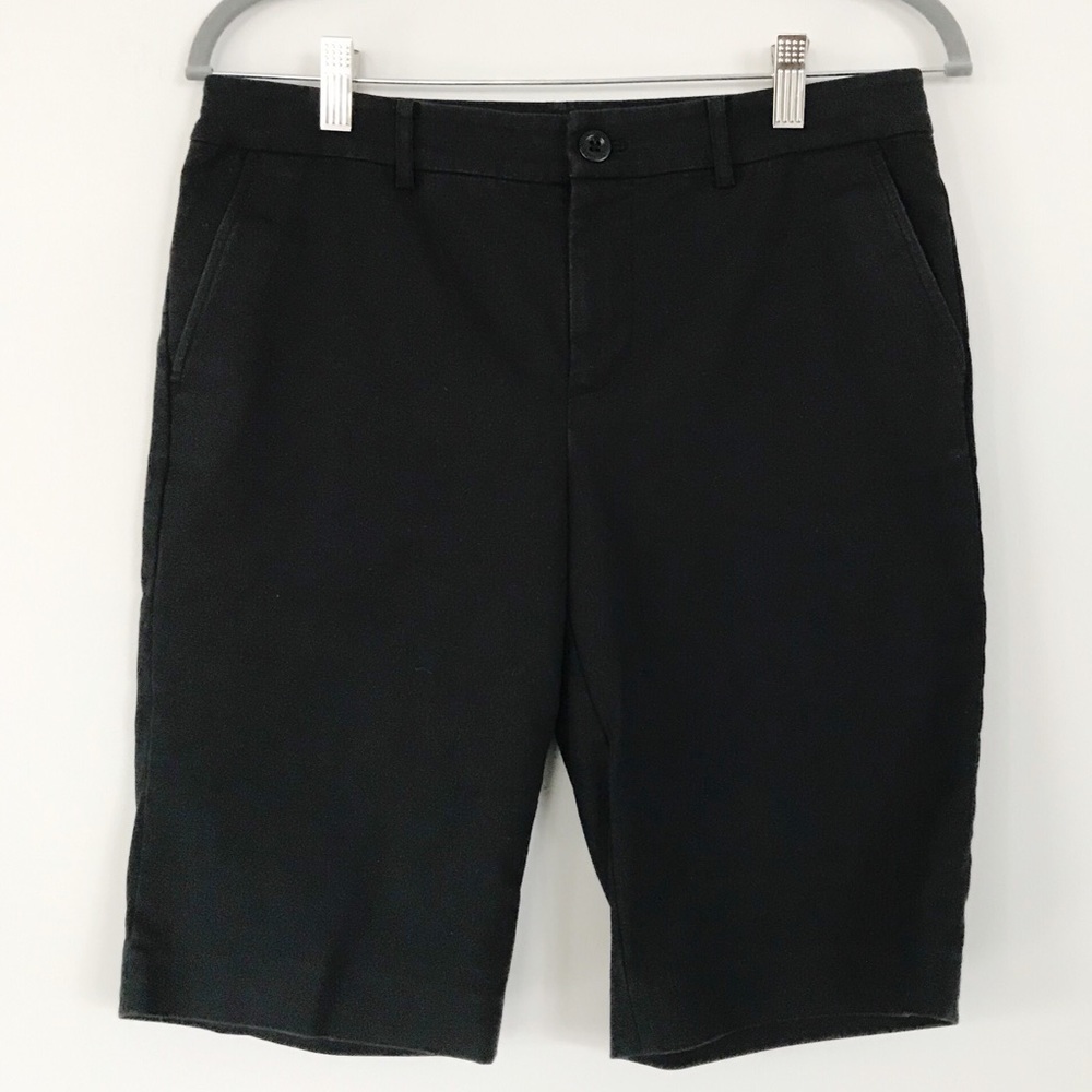 🌿Ralph Lauren Black Bermuda Shorts - Size 4
